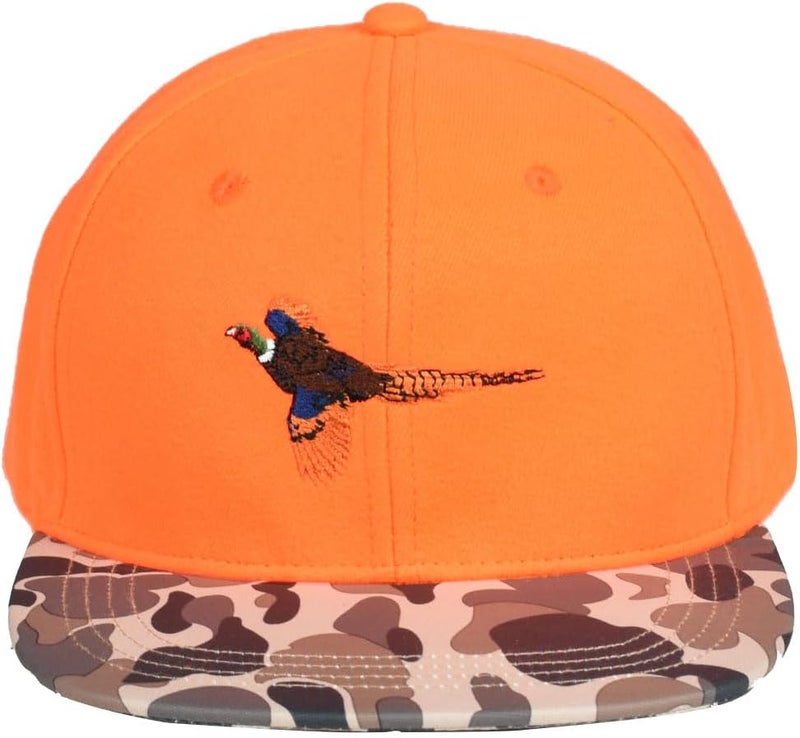 EDTREK Performance Outdoorsman Snapback Truck Hat with Flat Brim - Unique Animal Embroidery - Image 1